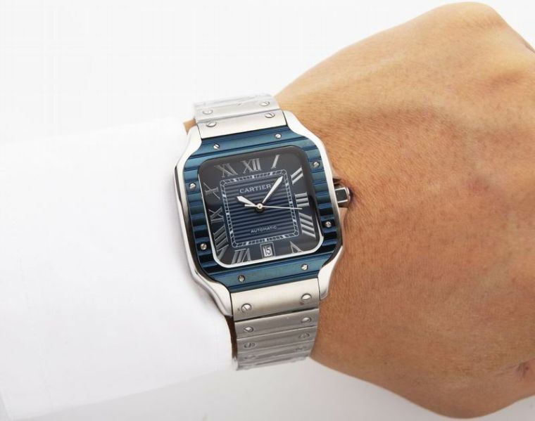 Picture of Cartier Watches Men Santos De Cartier _SKU2168cartier-47.5mm-392839